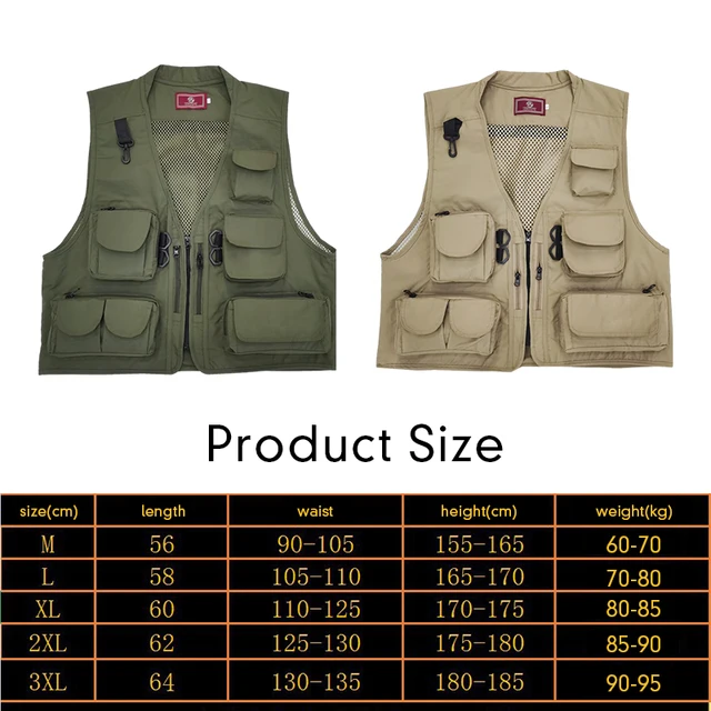 Gilet Da Pesca Uomo | Traspirante E Asciugatura Rapida | Multitasche Per Outdoor, Campeggio E Fotografia - Foto 5