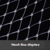 53/60/85cm Double Line Fishing Net without bracket Handheld High-density Durable Nylon Fishing Net Outdoor Fishing accessories 4