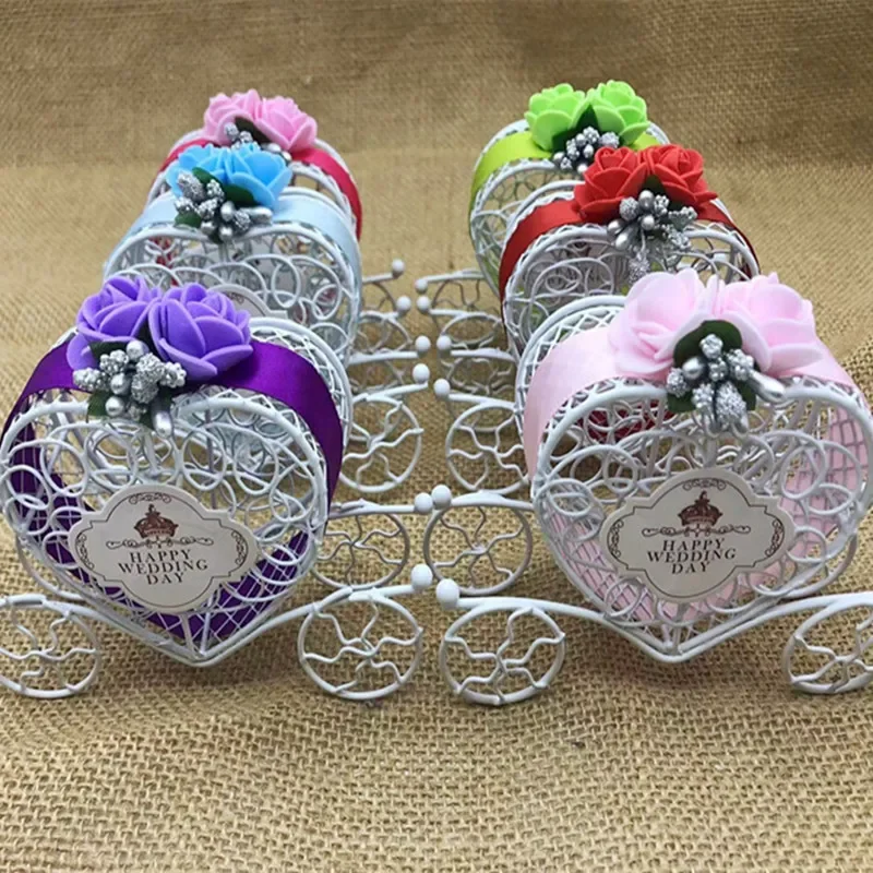 Boites à Bonbons Eid Mubarak En Forme De Cœur, Fermeture à L'aide D'un