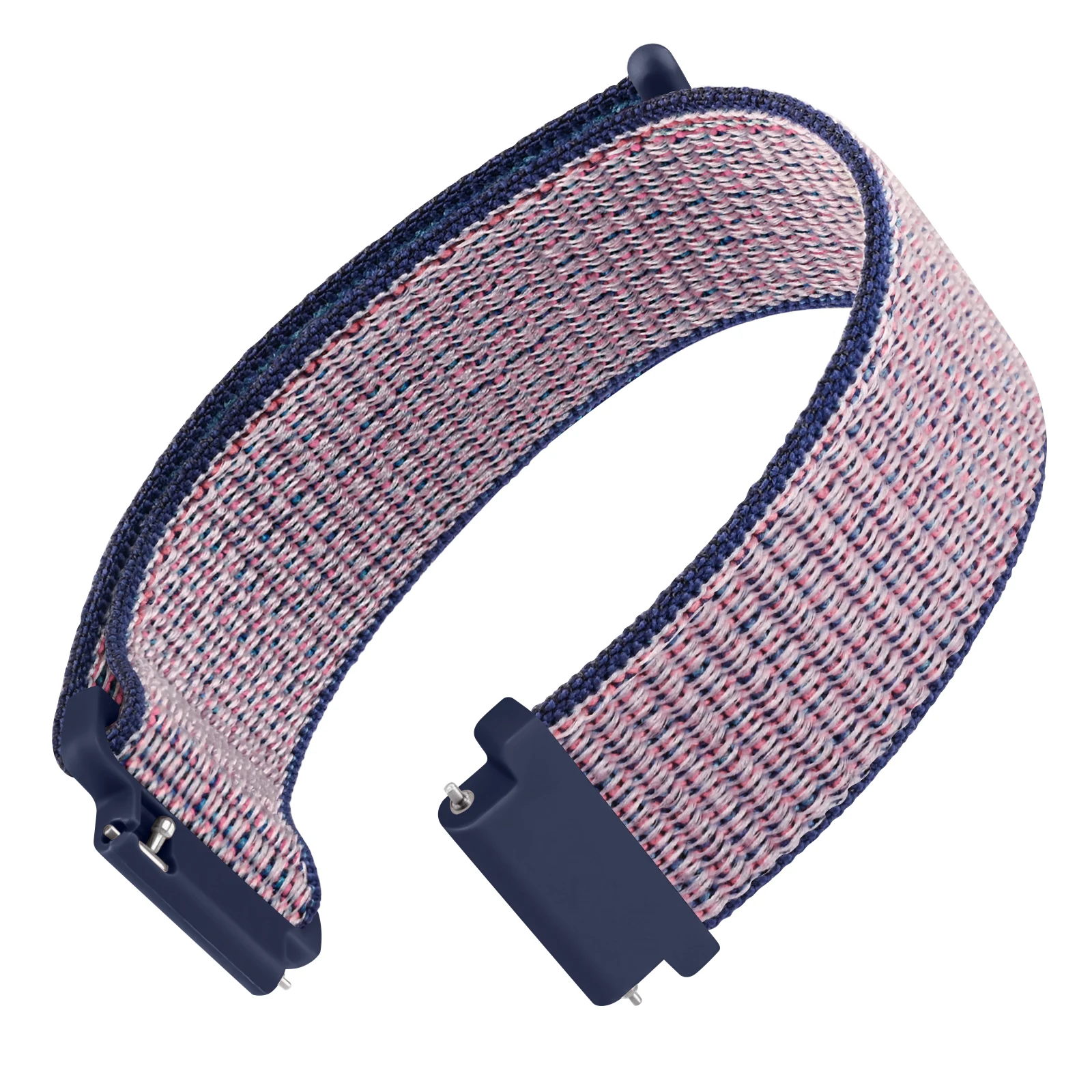 Versatile Nylon Strap for Smartwatches – 18/20/22mm Width, Multiple Colors Available