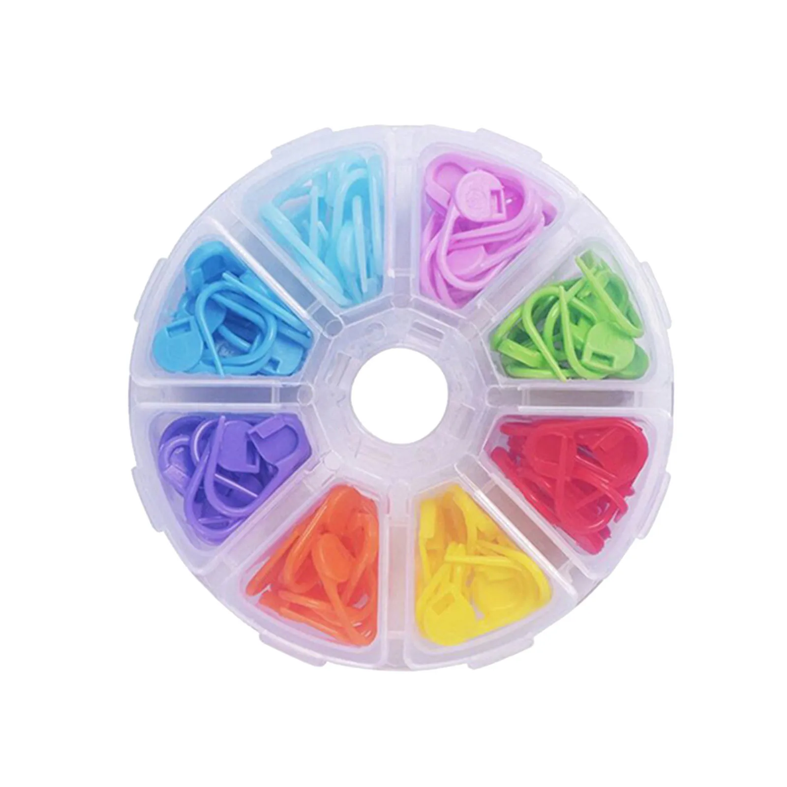 Knitting Supplies 104pcs Knitting Counter Crochet Locking Markers Needle Clip Pin For Diy Sweater Scarf With 8 Grid Pack Knitting Books For Kids