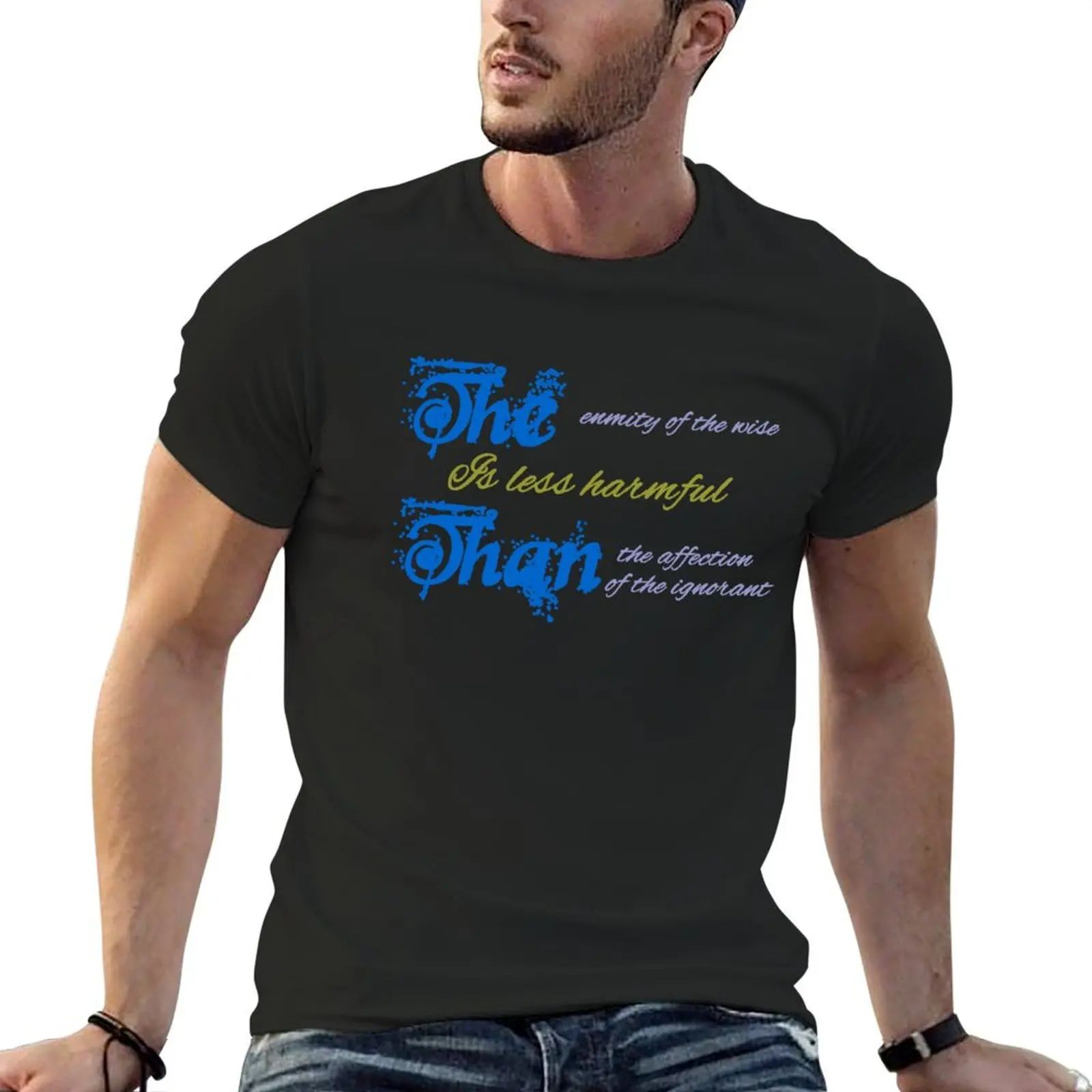 

Beautiful wisdom T-Shirt boys whites hippie clothes graphic shirts men