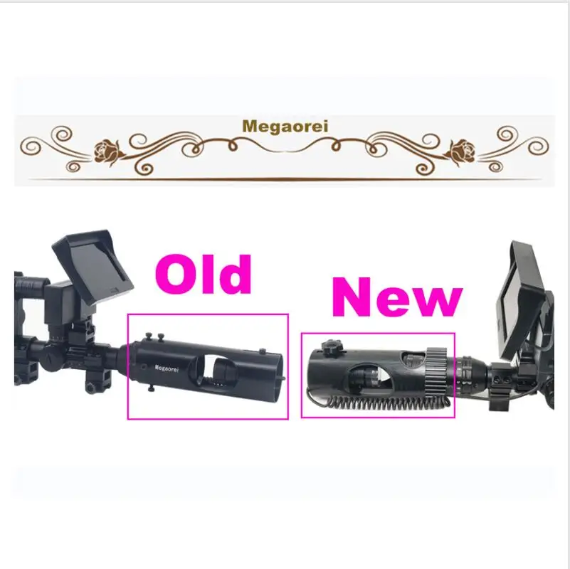 Hunting Trail Camera Rifle Scope Cam Photo Video Recorder 720P IR Night Vision Low Light Night Device Camping Binocular Camera