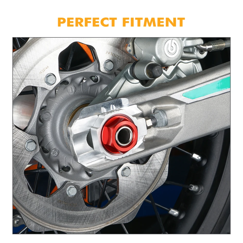 NICECNC Für Beta X-Trainer 300 2015-2022 300RR 250RR 2013-2024 Enduro Racing RR 350 390 430 480 RR-S RS Hinterachsmutter Schraubenbolzen – Detail 4