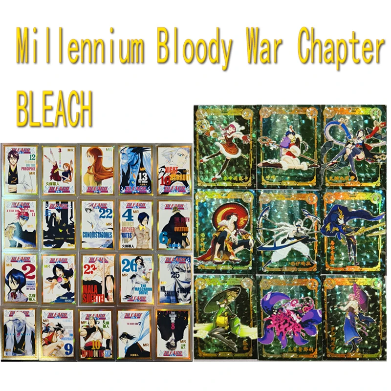 New Bleach Millennium Bloody War Chapter Kurosaki Ichigo Inoue Orihime Kuchiki Rukia Ssr Ur Mr Card Collection Regali Di Compleanno