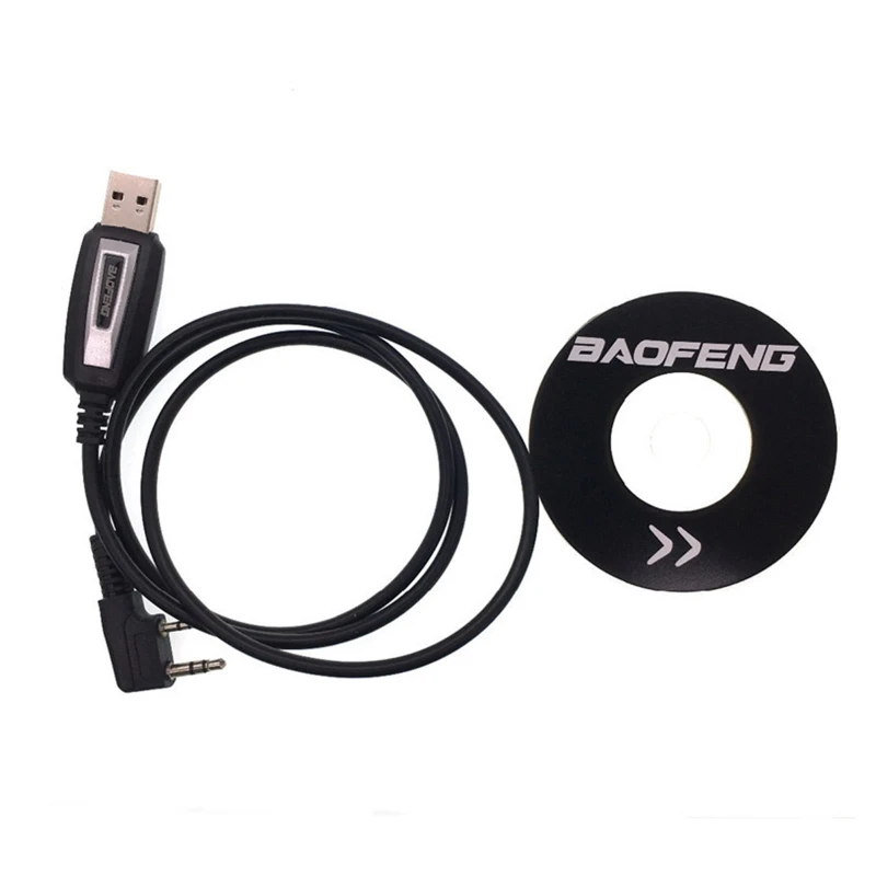 Tanie Wodoodporny kabel USB do programowania z oprogramowaniem układowym dla BAOFENG sklep