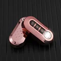 Pink key case