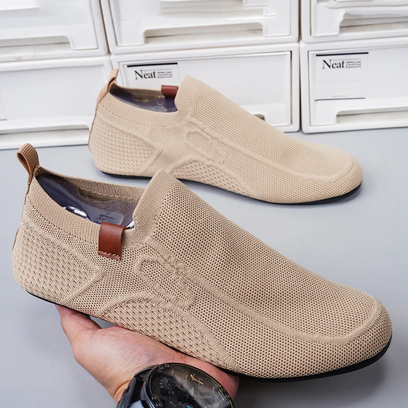Ayah Breathable Lace Loafer Shoes