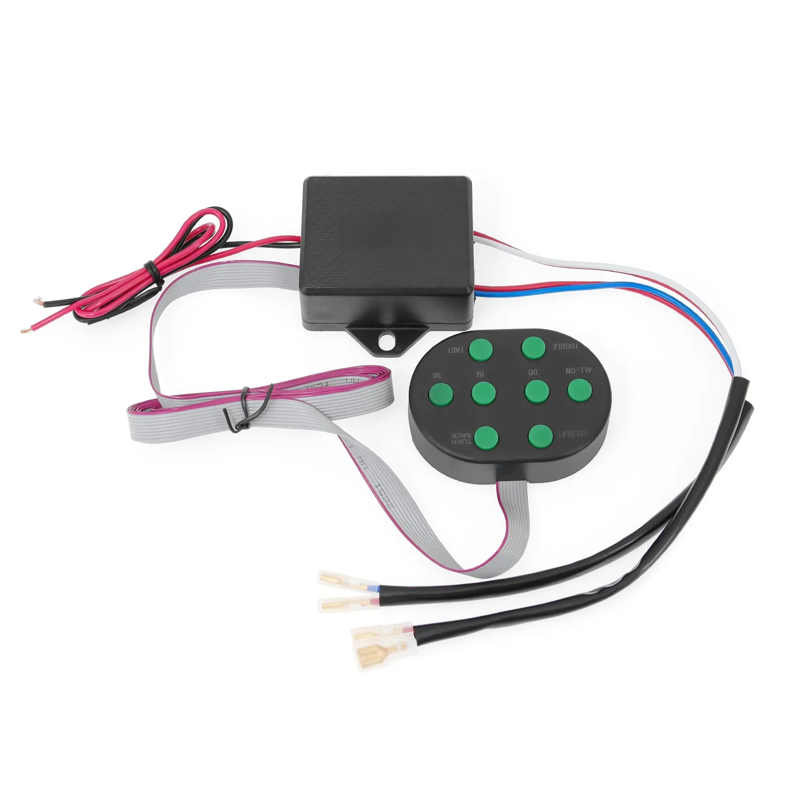 12V 24V Car Truck Air Horn Musical Air Horn Controller 8-Tone Car Controller 8 Sound Effects Electronic Sound Signal