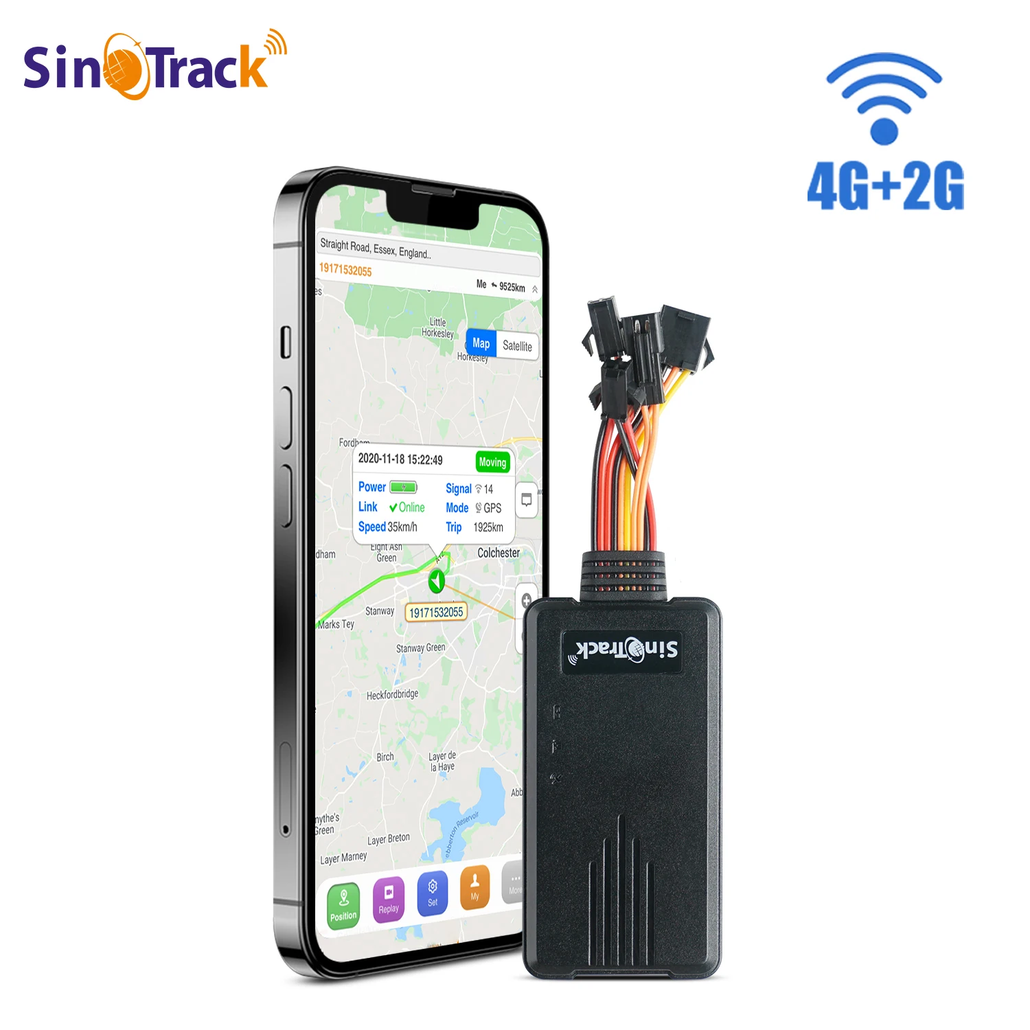 Cat Tracker Buy SinoTrack 4G GPS Tracker For Vehicles, ST-901L LTE