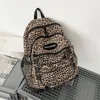 European and American Retro Leopard Print Student Schoolbag Korean Version Ulzzang Versatile Large Capacity Backpack for Women 6