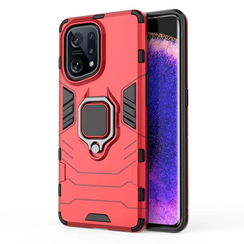 Durable Shockproof Armor Phone Case with Soft TPU Back Cover