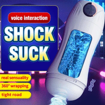 Automatic Blowjob Sucking Masturbators For Men  Vagina Vibrator Male Masturbation Cup Pussy Pocket Multi-Voice Adult Sex Shop 18 2