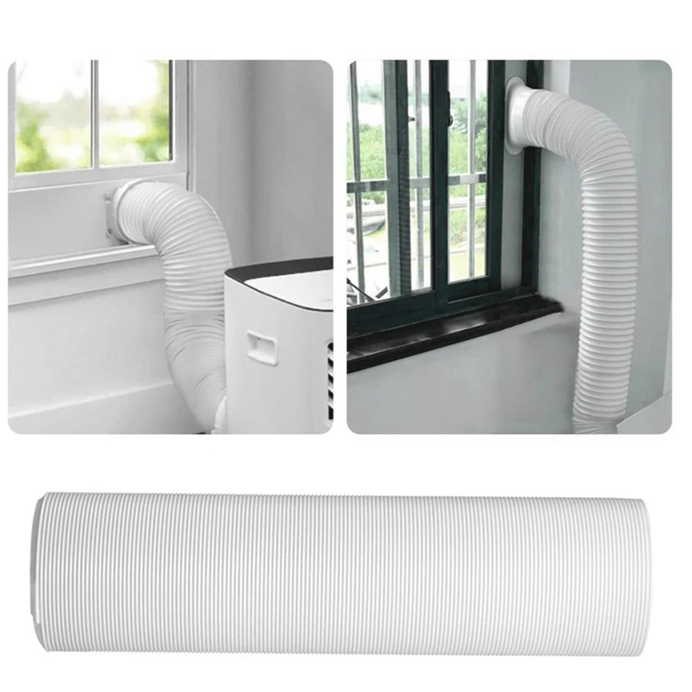 Air Conditioner Exhaust Hose Portable Dual Duct for Mobile Conditioning Ventilator Pipe