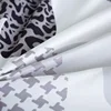 Love Print Fitted Sheet Set Comfortable Bedding for Bedroom Guest Room Hotel with Deep Pocket Mattress Cover with Elastic Band 6