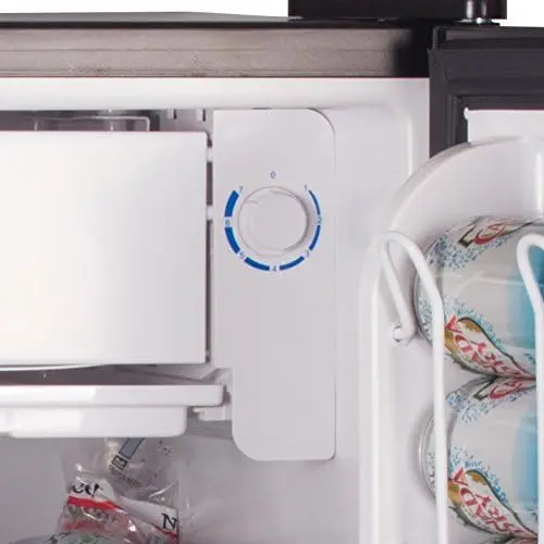 Compact Single Door Refrigerator and Freezer, 3.2 Cu. Ft. Mini Fridge, White