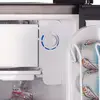 Compact Single Door Refrigerator and Freezer, 3.2 Cu. Ft. Mini Fridge, White 4