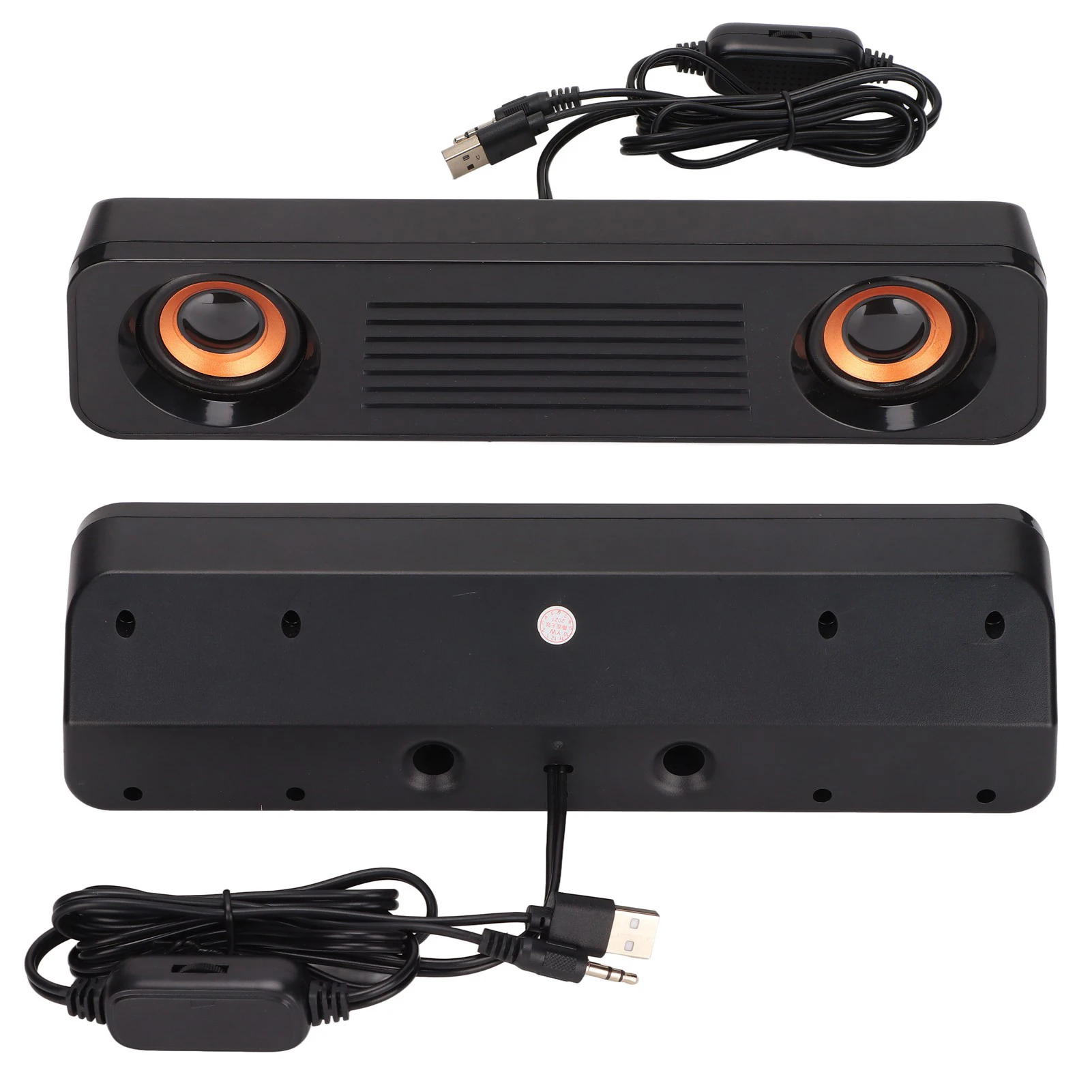 Wired Speaker HiFi Stereo Subwoofer USB Powered 3.5mm Plug Portable Desktop for TV Computer portable speaker audio speakers
