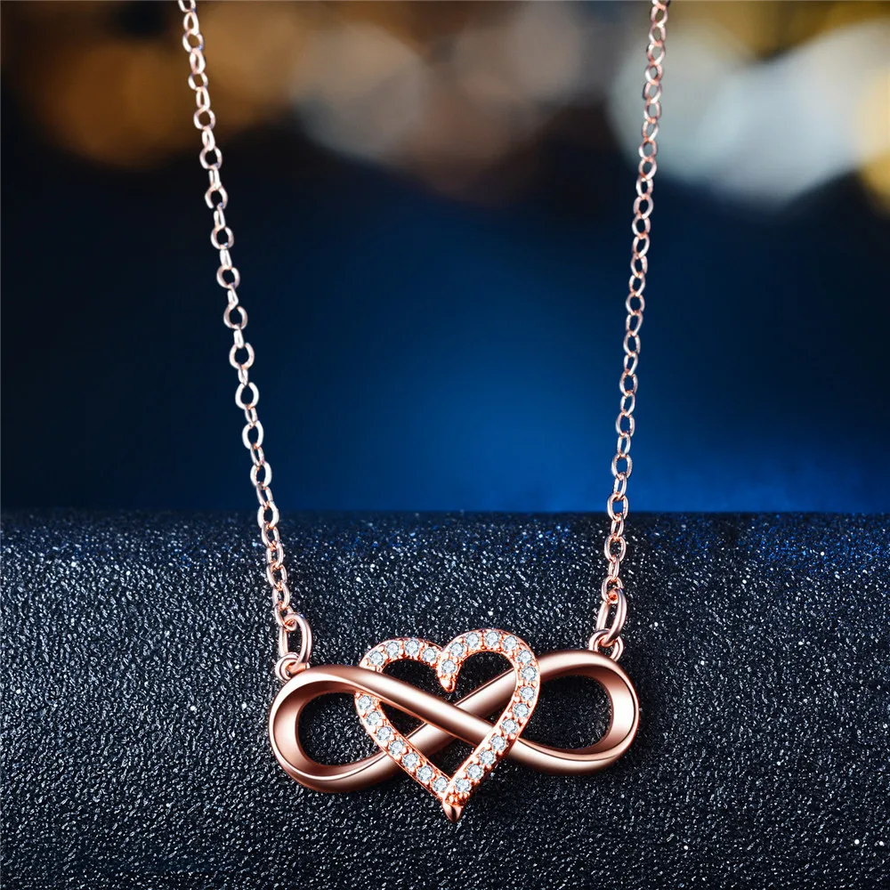 925 Sterling Silver Moissanite Pendant Necklace - Size comparison
