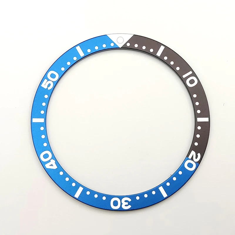 Blue Two-Tone Watch Bezel Insert, Diameter 38mm*31.5mm