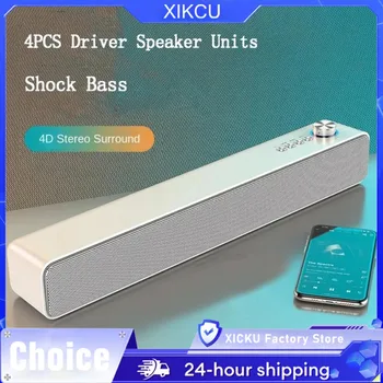 Original Bluetooth Subwoofer Soundbar TV Audio Echo Wall Computer Speaker Home Theater Music Wireless Blueooth Speaker Gift