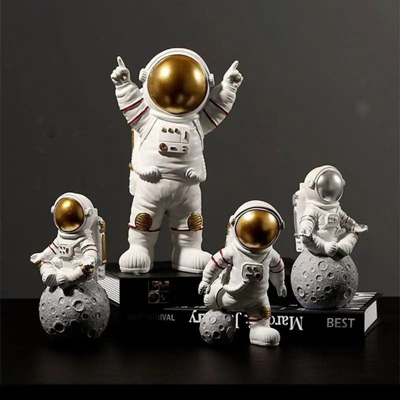 terras strottenhoofd Trend Figuur Astronaut Action Figure Beeldje Astronaut Mini Diy Model  Actiefiguren Speelgoed Pop Home Decor Leuke Astronaut Set Geschenken| | -  AliExpress