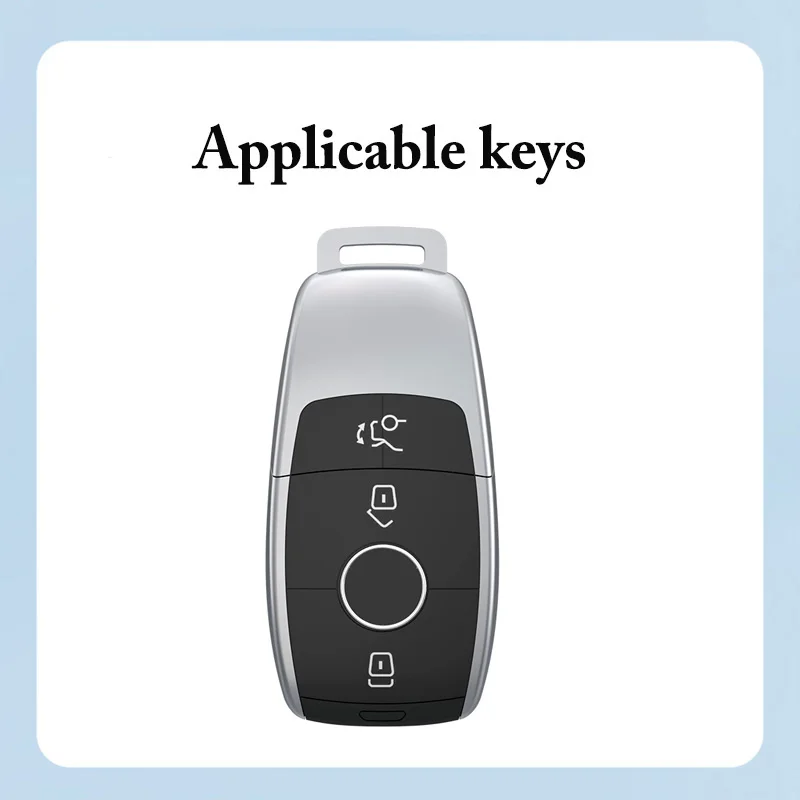 Luxury Car Remote Key Case Cover for Mercedes Benz - Stylish & Durable Protection
