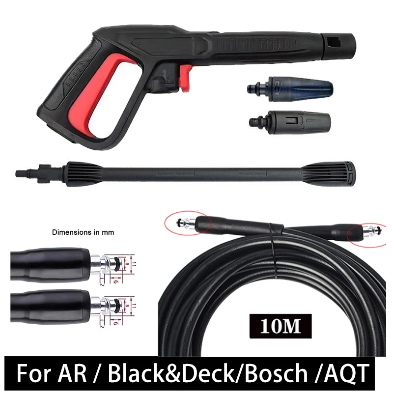 Car Washer Gun Extension Lance Wand For Bosch AR Blue Clean Black