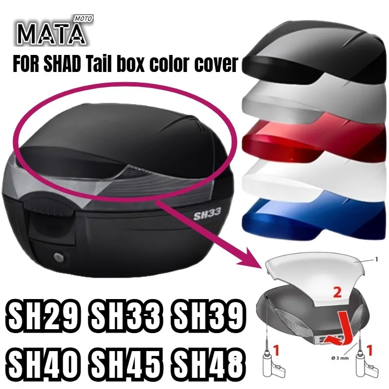 Doublure Coffre SHAD SH26 SH29 SH33 SH34 SH39 SH40 SH45 SH48 SH59X - Protection Intérieure Moto