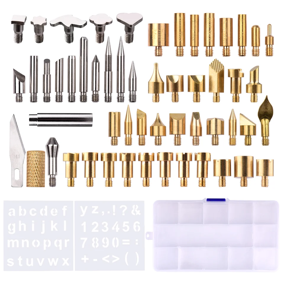 20Pcs Wood Burning Wire Tips For 60W Pyrography Kit – Assorted Nibs For Wood, Leather & Gourd Burning Art - View #10