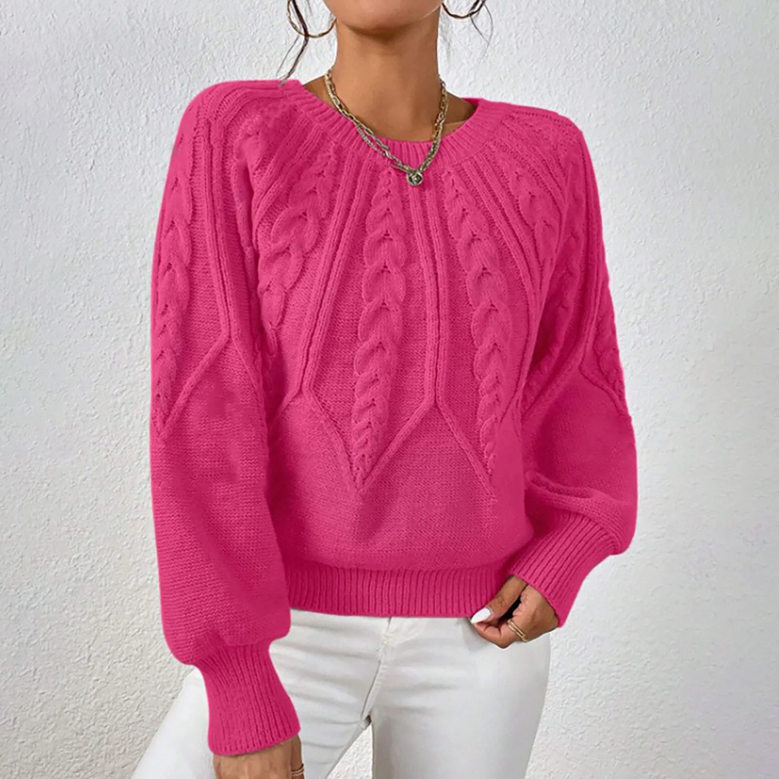 thumbnail image 1 of Suéteres casuales para mujer Suéteres con cremallera para mujer Suéteres para otoño e invierno Suéteres con estampado para mujer, 1 of 5
