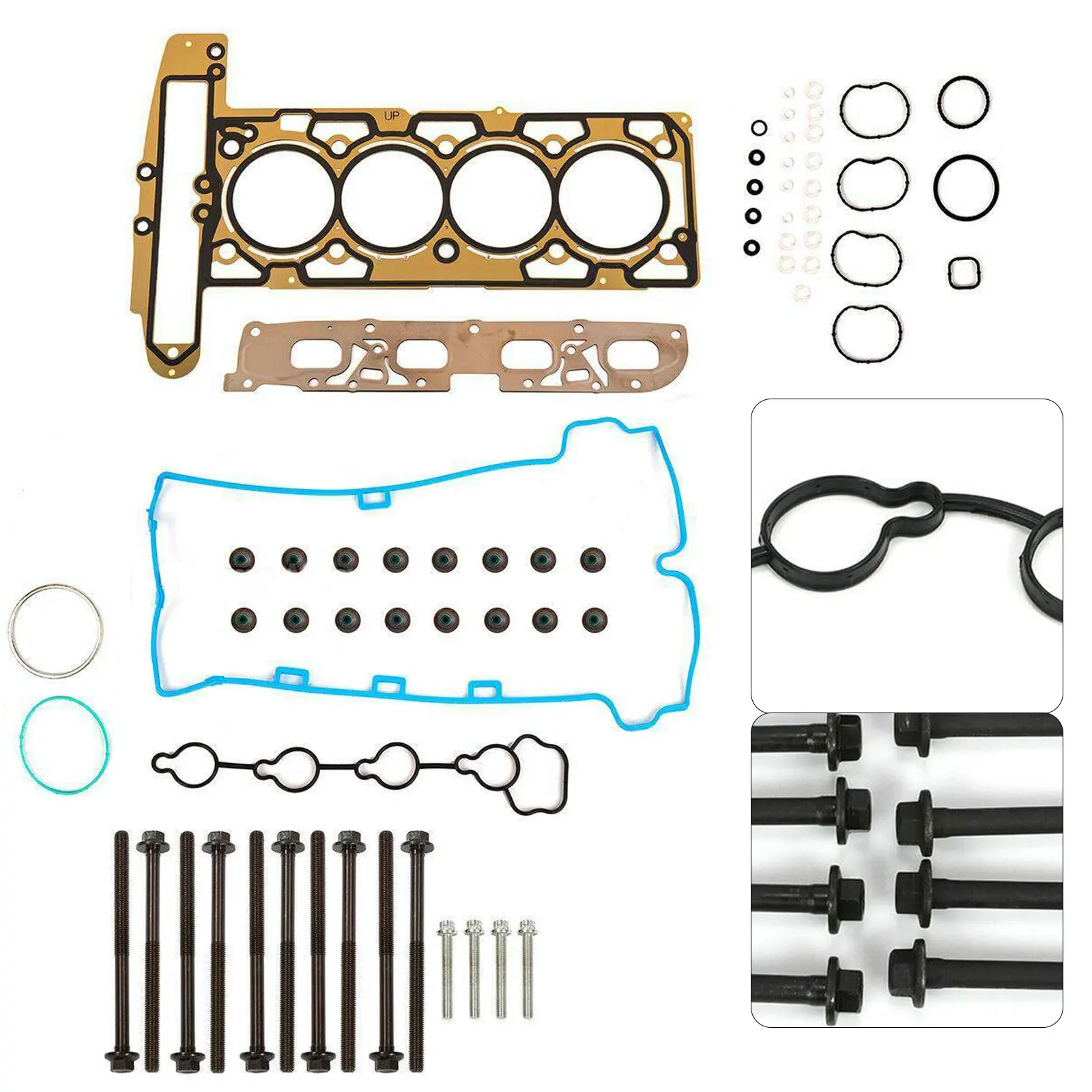 

Head Gasket Bolts Set Kit For Buick Verano Chevrolet Equinox GMC 2010 2011 2012 2013 2.4L