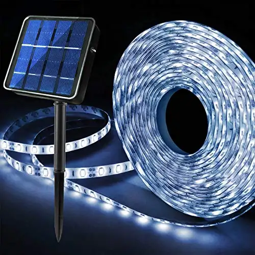 Outdoor Solar LED Strip Light Strip With IP65 Waterproof 5M Light Strip Suitable for Outdoor Courtyard Decoration LED Lights - Image 8