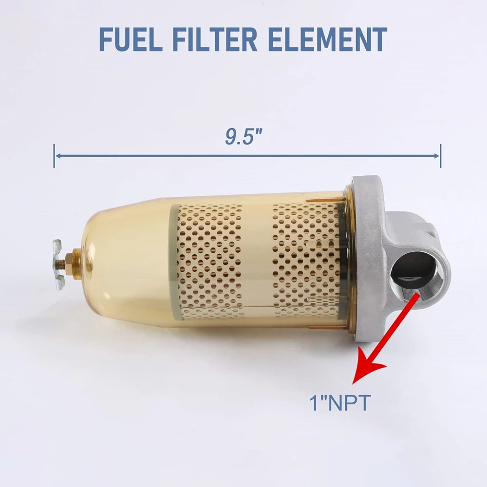 DICMIC Filtro Serbatoio Carburante 496 Con Chiave Di Ricambio Per
