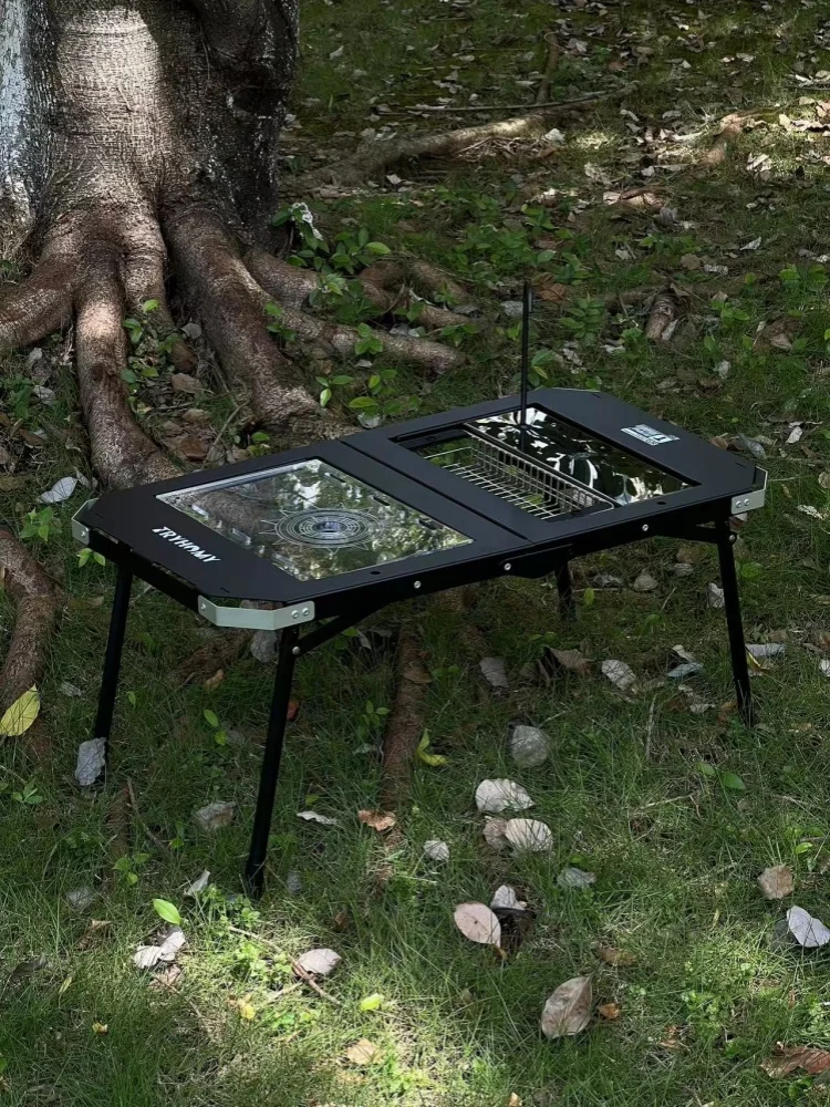 Description Picture 6 of itemIGT Table 2-Unit Folding Table IGT Aluminum Alloy Portable Table Outdoor Lightweight  Tactical Camping Table New