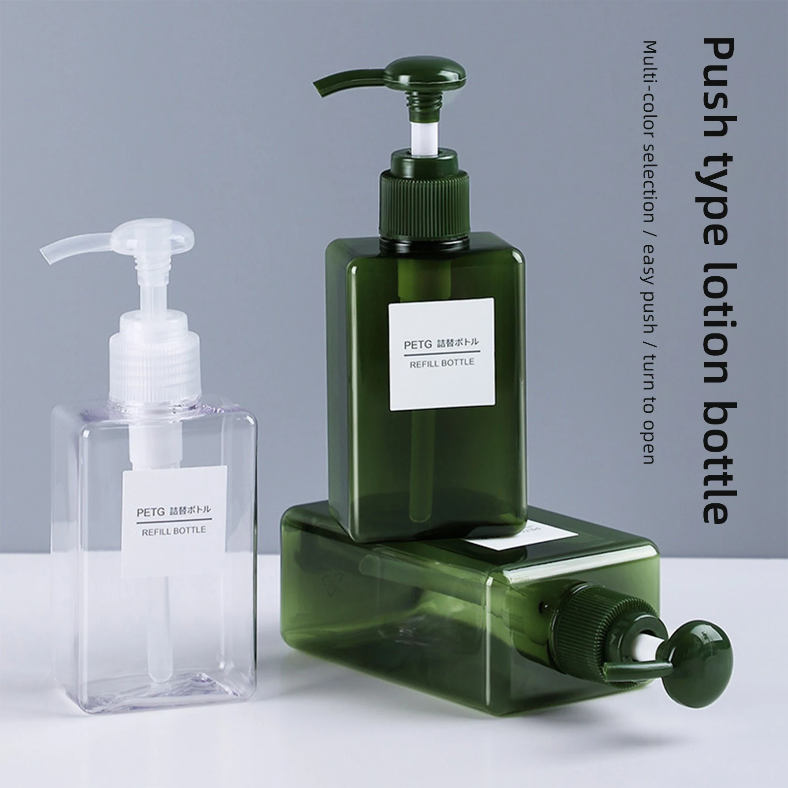 

Dispenser Pump Sub-bottle Mini Hand Sanitizer Travel Size Container Portable Large-capacity 650ml Liquid Soap Dispensers