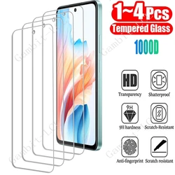 Premium Tempered Glass Screen Protector Film - 1/4 Pack - 1PCS (OPPO A53s 4G)