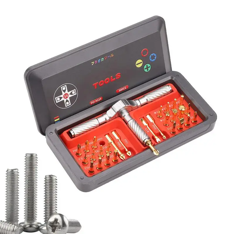 

Screw Driver Bit Sets Precision Ratchet Set Ratcheting Screwdriver With Case Complete Screwdriver Bits For Household &