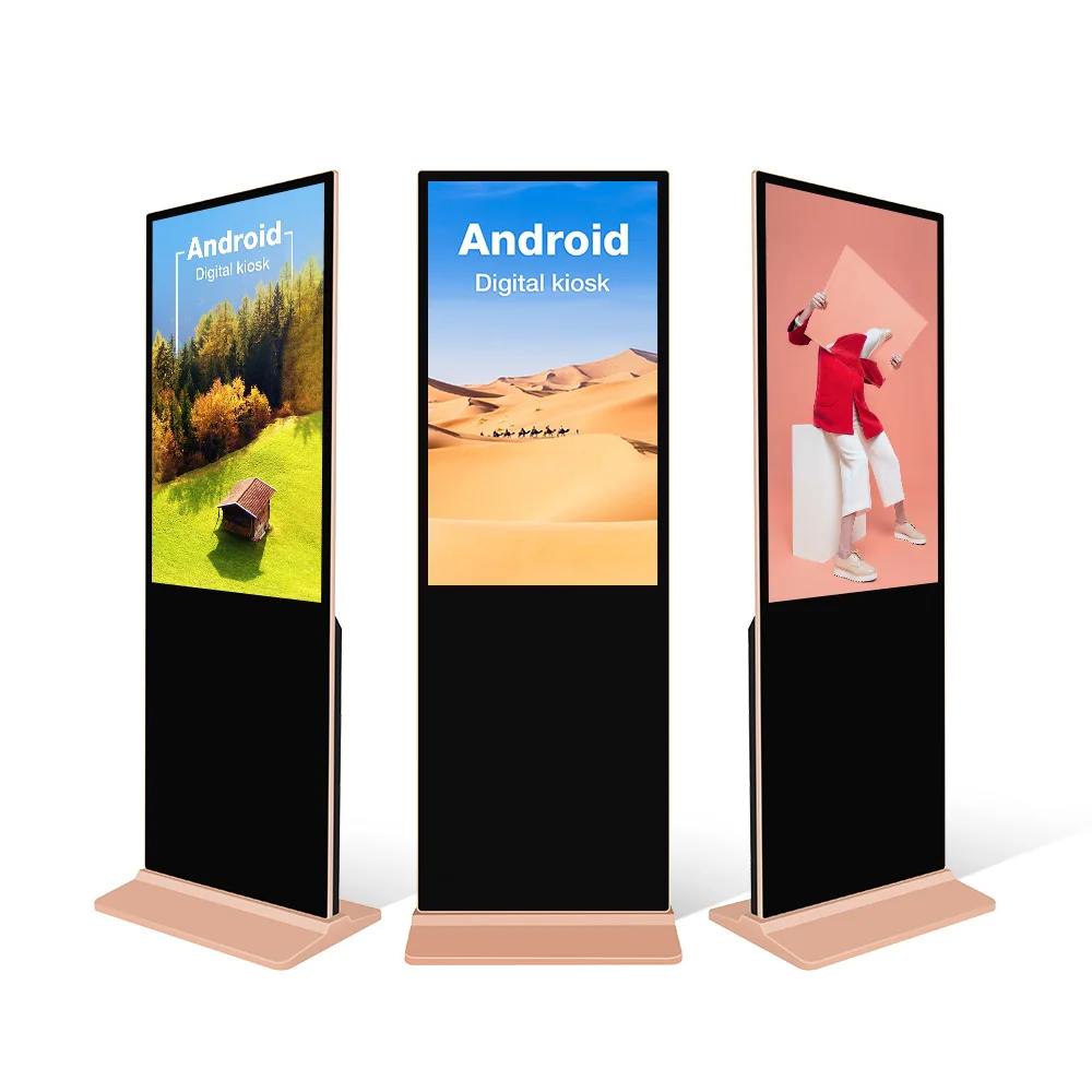 

Цифровой информационный дисплей 4K LCD рекламный плеер ЖК-дисплей высокой четкости напольный 43 дюймовый сенсорный запрос универсальная машина