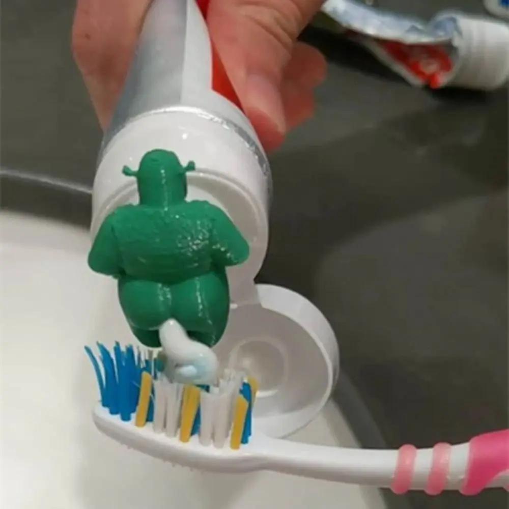 Dentifricio Cappello Brank Pooping Dentifricio Topper Forniture Da Bagno Regalo Dentifricio Spremiagrumi Dispenser Dentifricio Cap