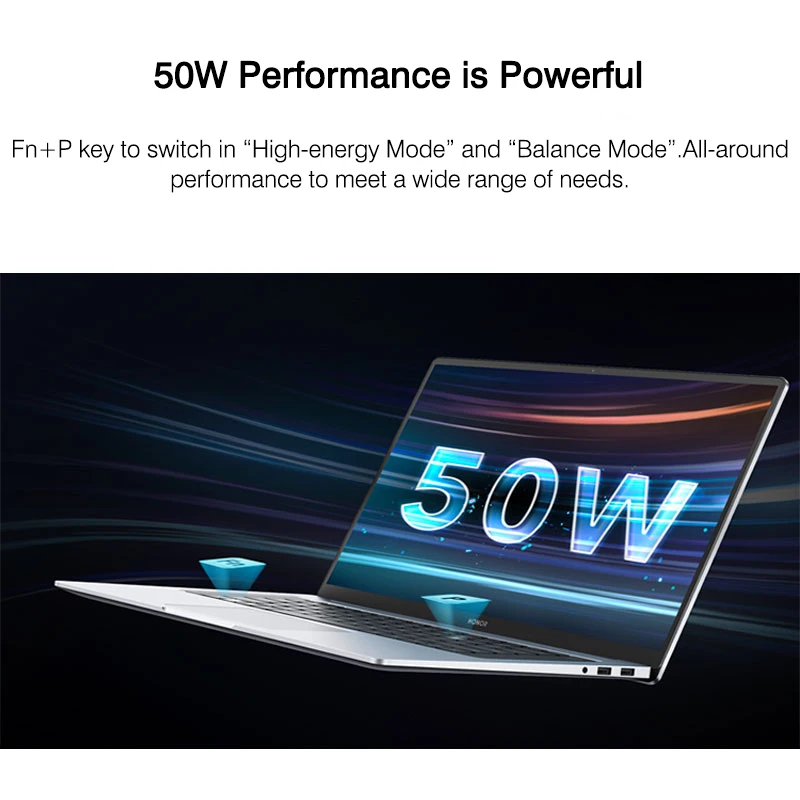 HONOR MagicBook 16 노트북, AMD Ryzen R7-5800H/R5-5600H, 16GB, 512GB 노트북, 16.1 인치, 144Hz SSD, WiFi6, Windouw11 컴퓨터