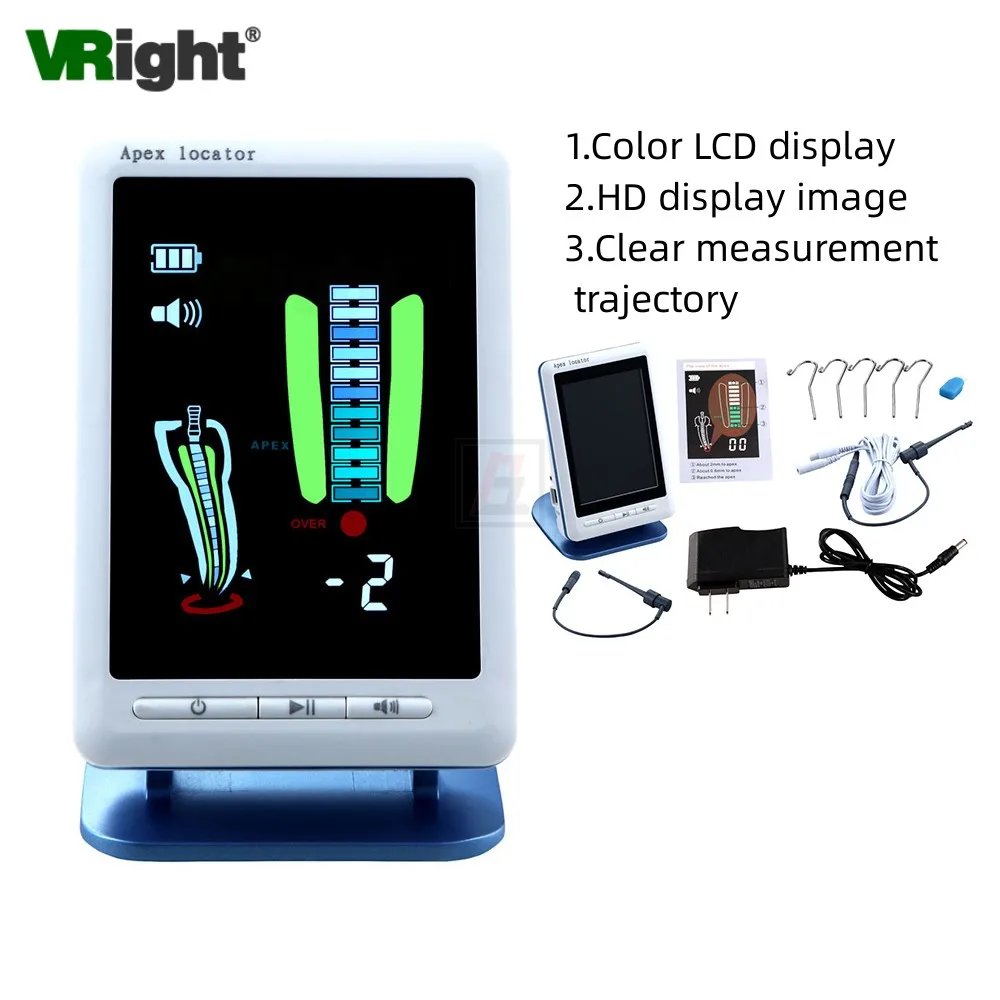 4.5 Inch LCD Dental Apex Locator Endodontics Root Canal Meter Measuring