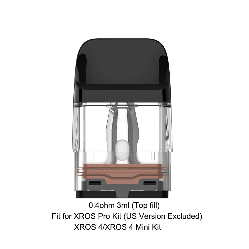 Vaporesso XROS Enhanced Pod Cartridge - Advanced COREX Technology, Multiple Ohm Options, Top Filling