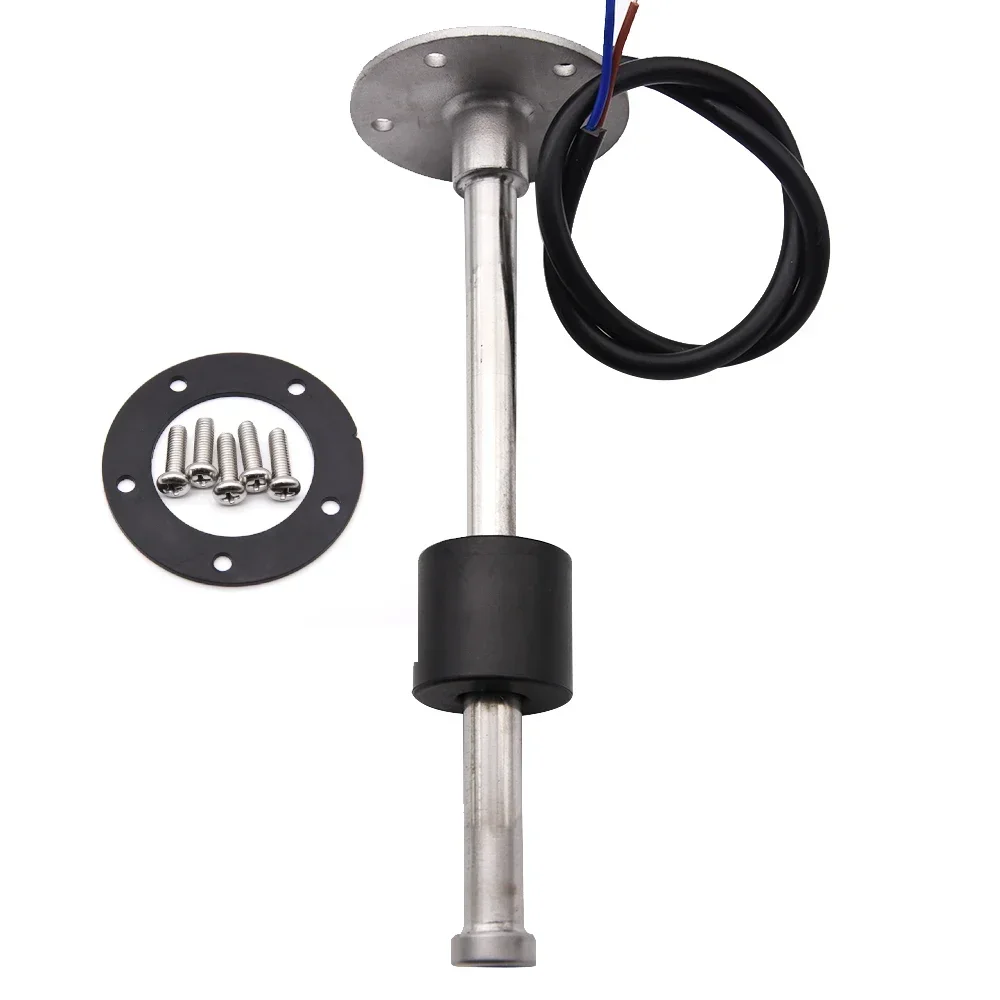 52mm 0~190 ohm Fuel Level Gauge with Stainless Steel Fuel Float Level Sensor Oil