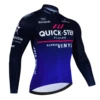 Quick Step 2024 Spring and Autumn Cycling Clothes Long sleeved Men's Mountain Bike Shirt Team Bike Wear Summer Outdoor Clothes Q 3