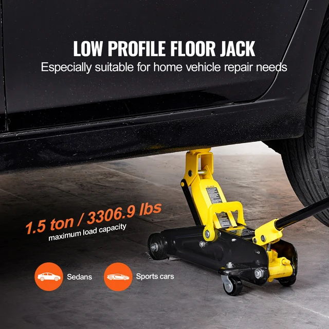 1.5T Low Profile Hydraulic Racing Jack 2