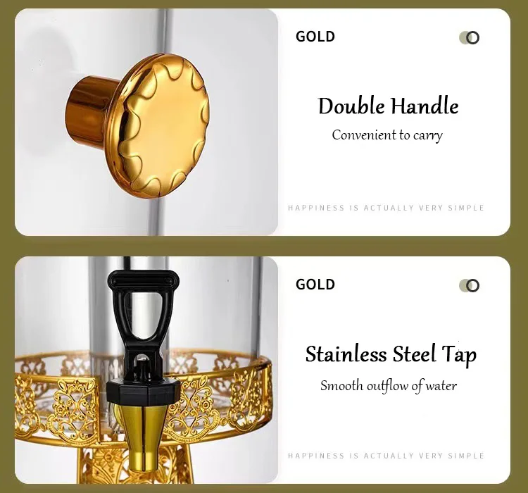 New Luxury Gold Beverage Dispenser 28 New Luxury Gold Beverage Dispenser