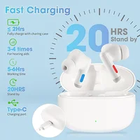 Bluetooth Headphone Hearing Aid - 8 Channel Digital Noise Canceling Hearing Aid for Seniors, Adults, Rechargeable Hearing Aid 1