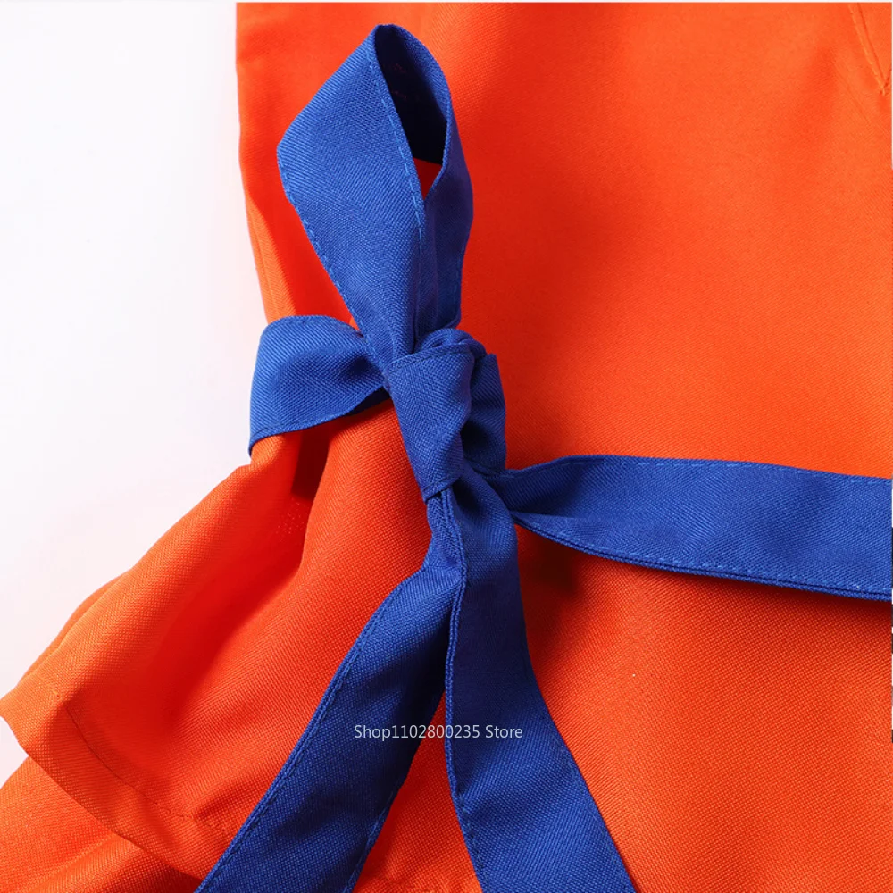 Anime Dragon Ball Z Kids Son Goku Cosplay Costume Gui Holiday Costumes Tail Wrister Wig Children Dress Up Halloween Party Gift