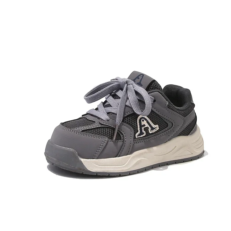 Breathable Mesh Kids Sneakers for Casual Sports